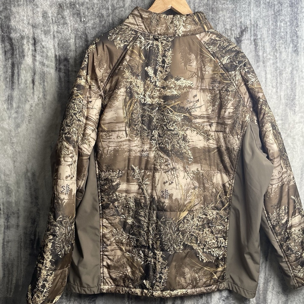 Realtree Max-1 XT Camo Jacket Mens 2XL 3M Thinsulate Insulated Full Zip Hunting - Picture 7 of 9